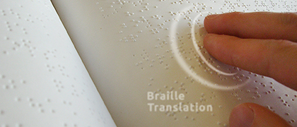 Braille Localization Translation Services Braille Localization