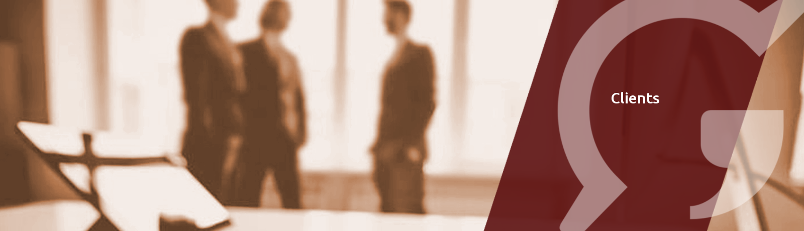 Clients Clients Header